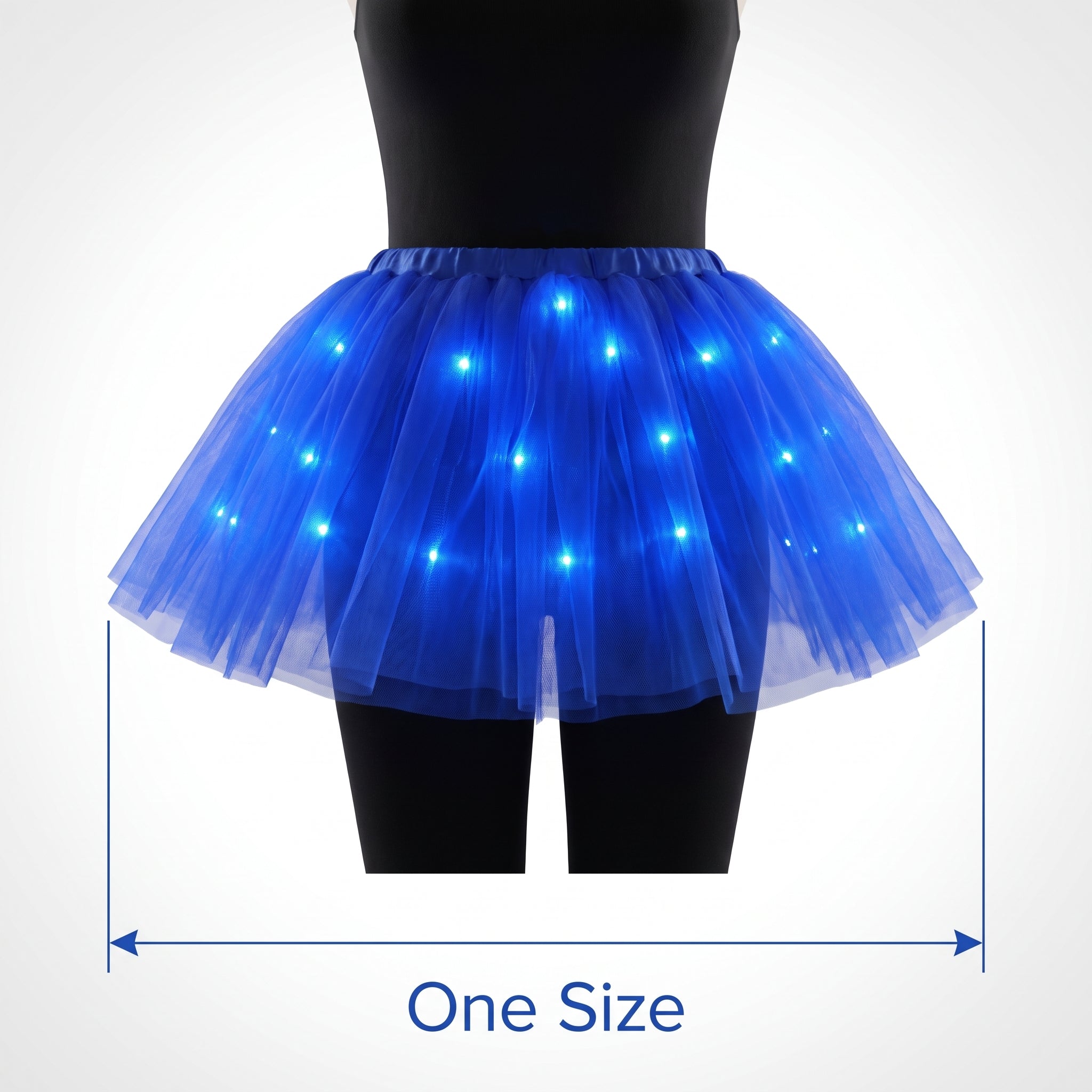 Light-Up Royal Blue Adult Tutu - One Size