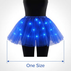 Light-Up Royal Blue Adult Tutu - One Size