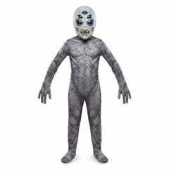 Kids' Alien Intruder Halloween Costume with Mask - Child M (8-10)