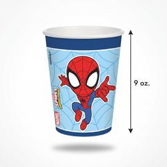 Spidey & His Amazing Friends 9 oz. Birthday Cups