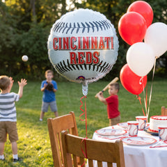Cincinnati Reds 18" Mylar Baseball Balloon