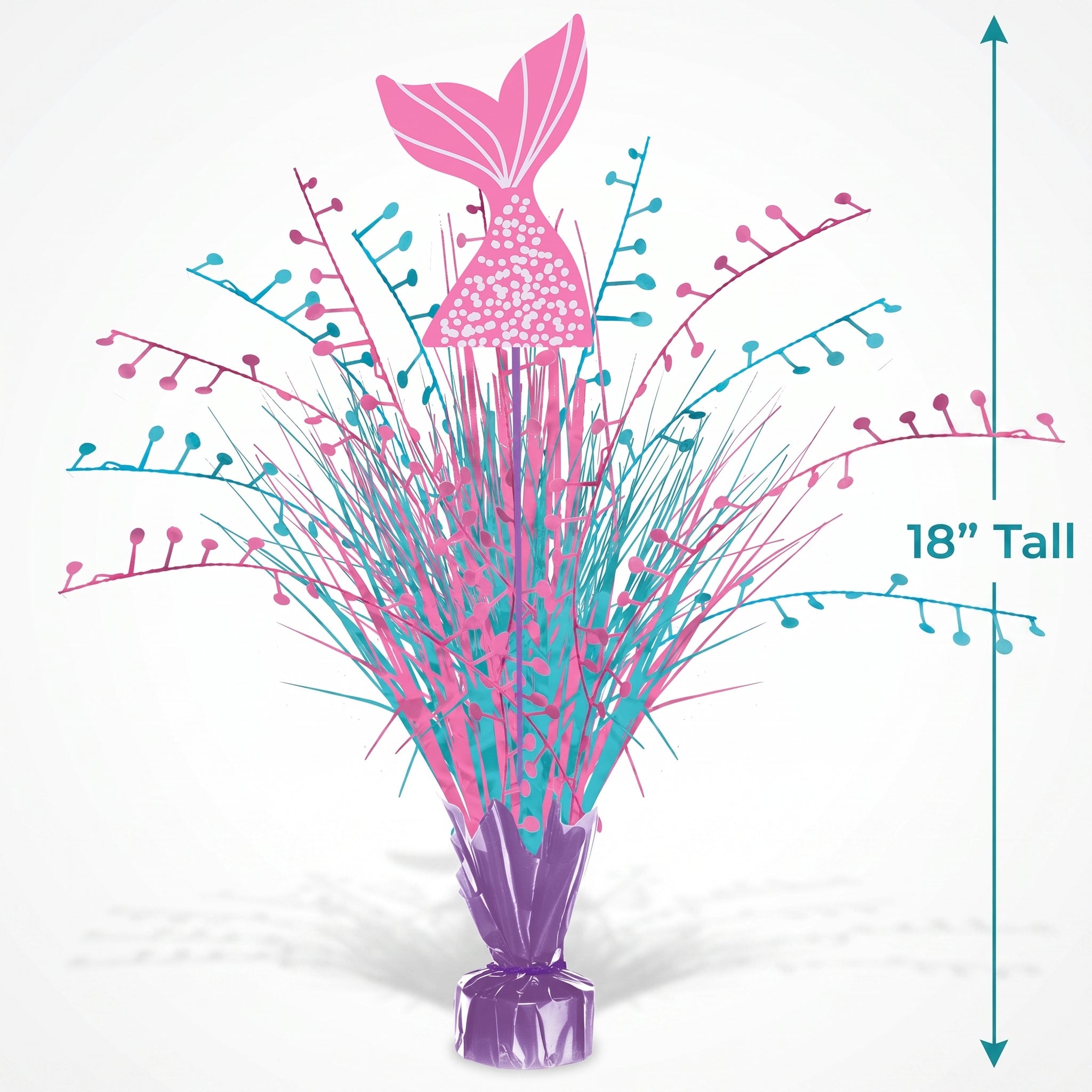 Shimmering Mermaids Centerpiece Spray Decoration