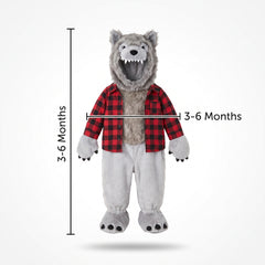 Adorable Baby Wolf Halloween Costume - Infant (3-6 Months)