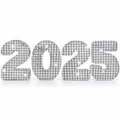 2025 Mirrored Letter Table Centerpiece for New Year's Eve