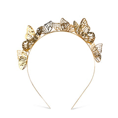 Golden Butterfly Halloween Headband