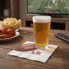 Super Bowl LIX Lunch Napkins - 6.5 In. X 6.5 In.