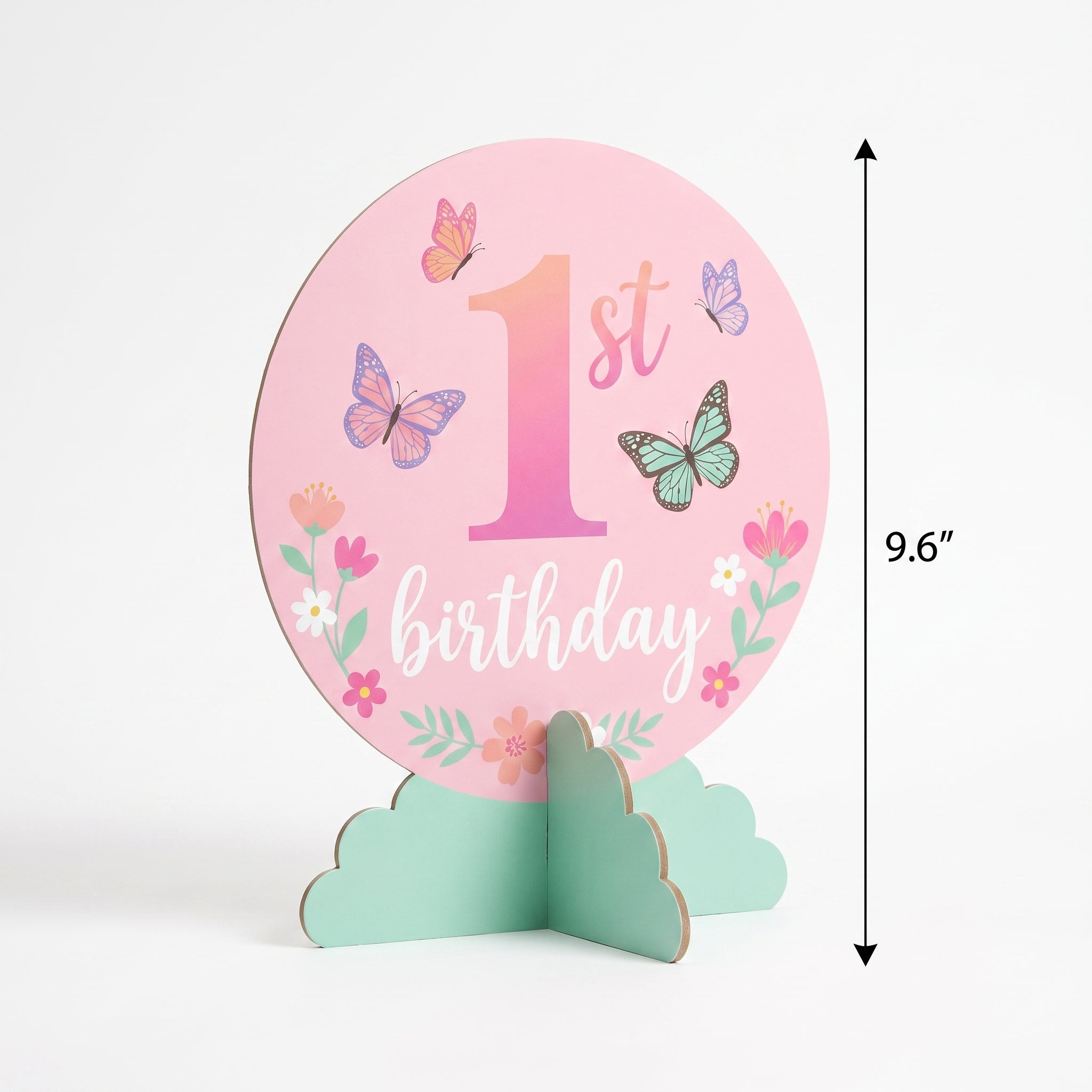 Butterfly Garden 1st Birthday Table Decoration