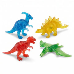 Dinosaur Flinger Toy Favors, Multi-Colored, 8-Pack