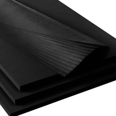 Black Tissue Paper 15 In. x 20 In. | 120 Sheets