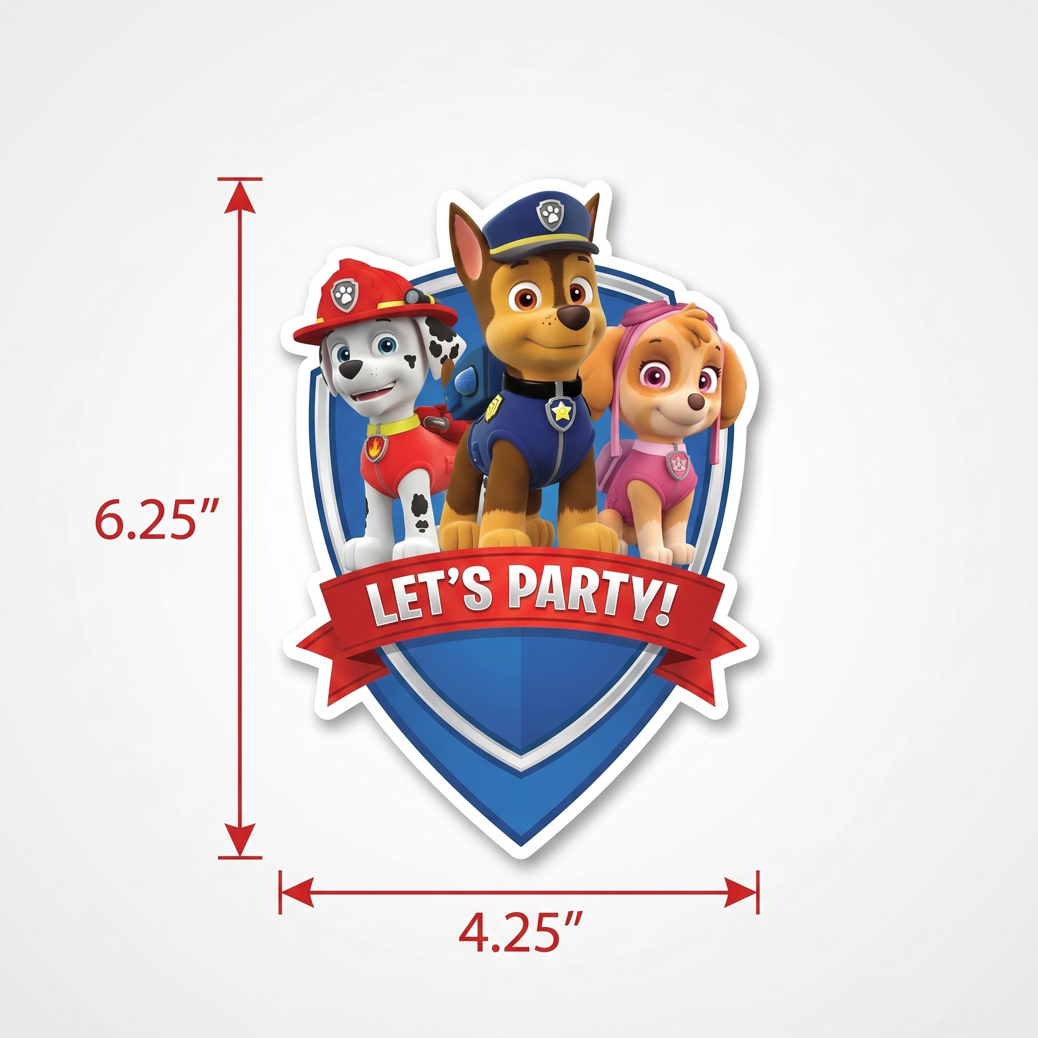 PAW Patrol Adventures Party Invitations