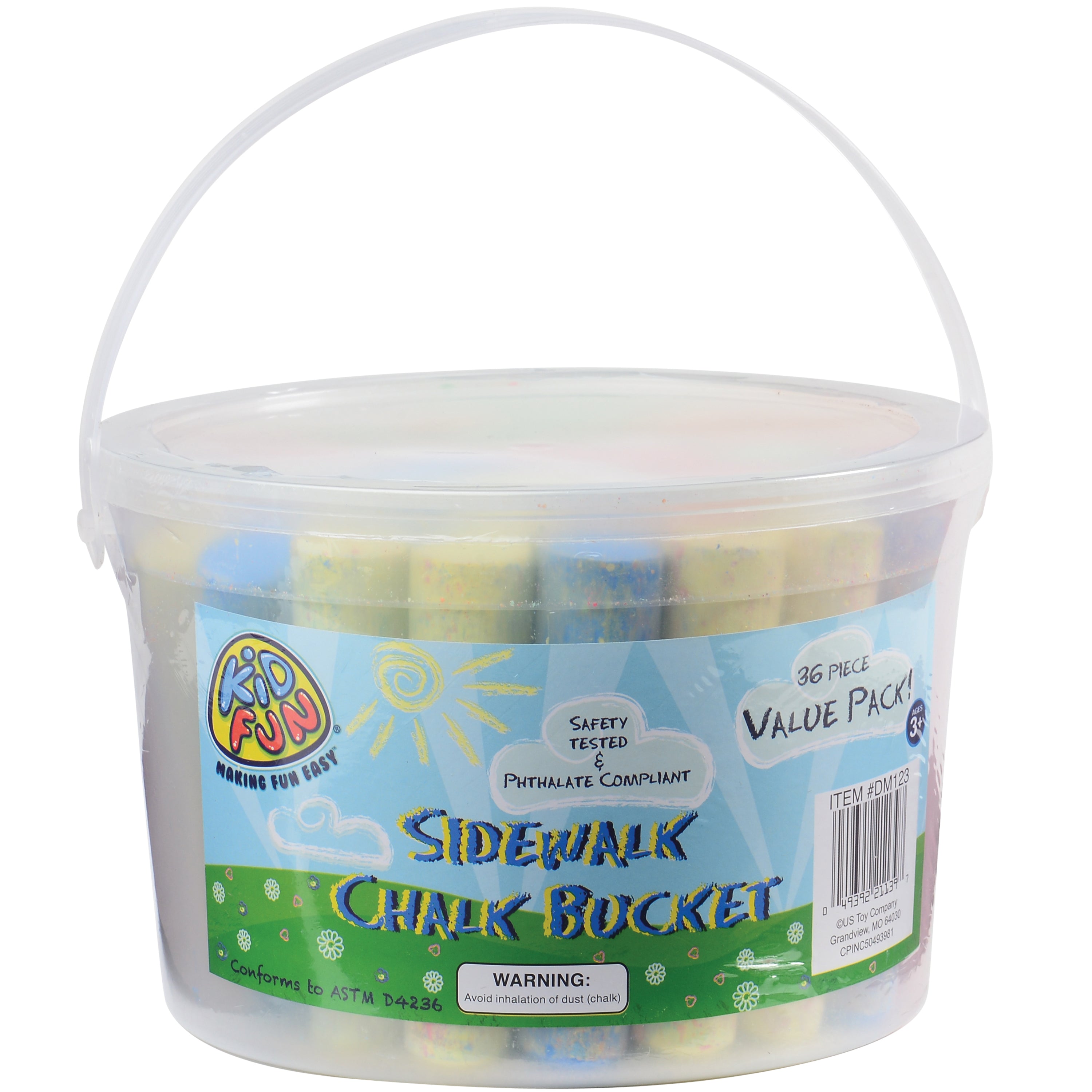 Sidewalk Chalk Bucket/36-Tb