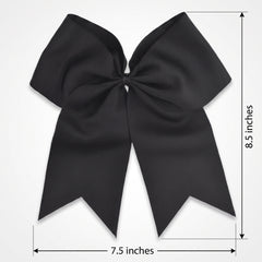 Oversized Black Bow Headband