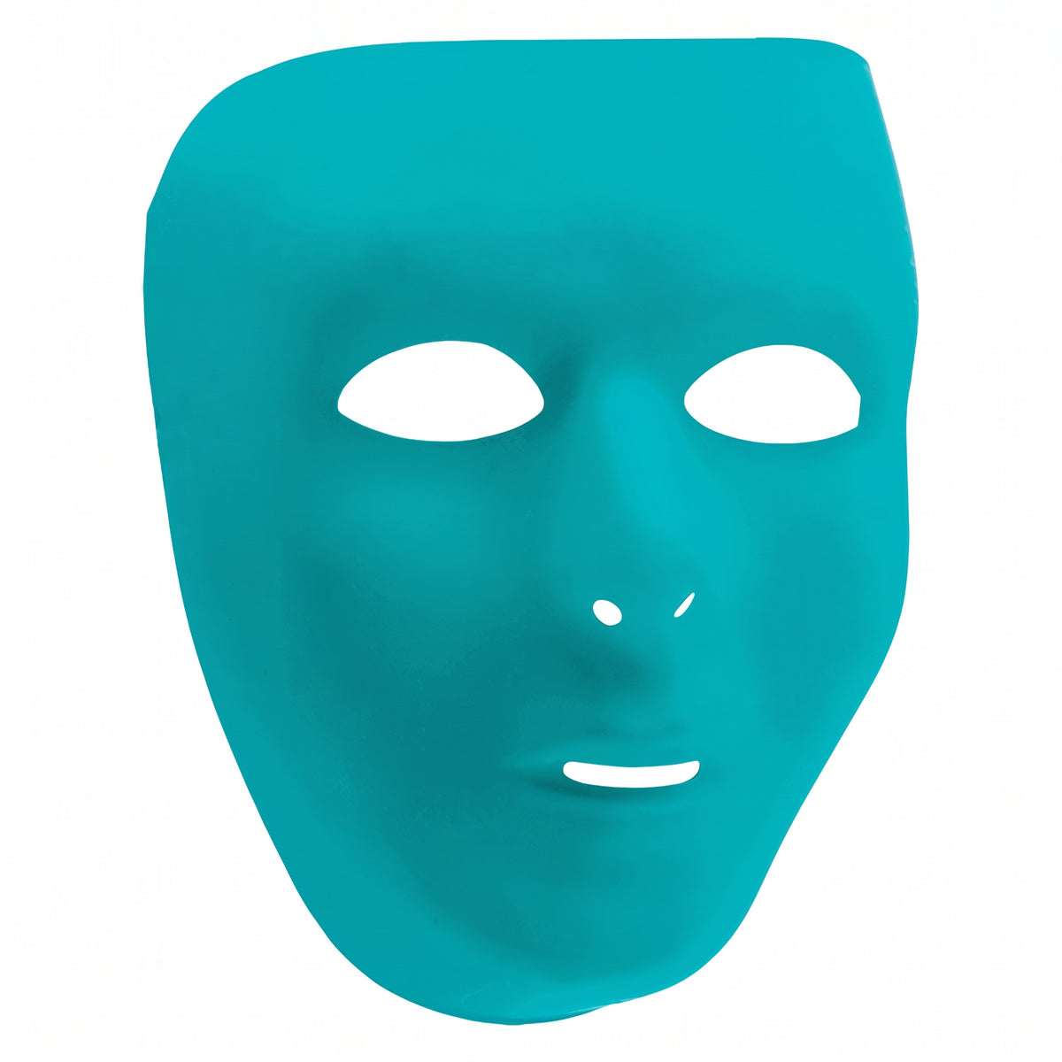 Turquoise Full Face Team Spirit Mask