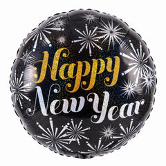 18-Inch Holographic New Year‚Äôs Eve Foil Balloon
