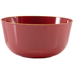 Disposable Burgundy And Versa Dinnerware Set