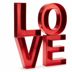 Valentine's Day Love Foil Centerpiece, 4-Pack