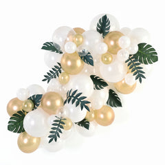 Festive Green Leafy Balloon Decoration Kit