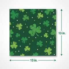 Irish Blessings St. Patrick's Day Luncheon Napkins - 13 In. x 13 In.