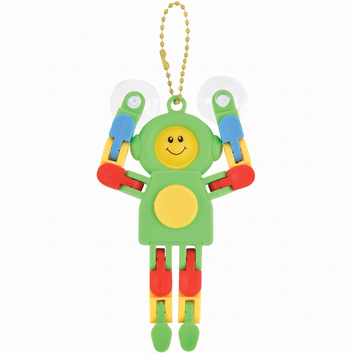 Colorful Robot Suction Cup Toy Favor