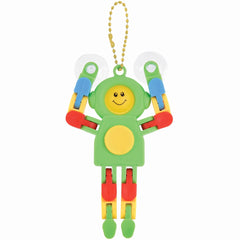 Colorful Robot Suction Cup Toy Favor