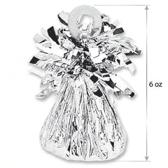 Silver Balloon Weight Party Accessory