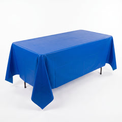 Royal Blue Flannel Backed Table Cover