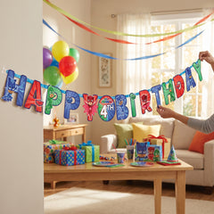 PJ Masks Customizable "Happy Birthday" Jumbo Banner