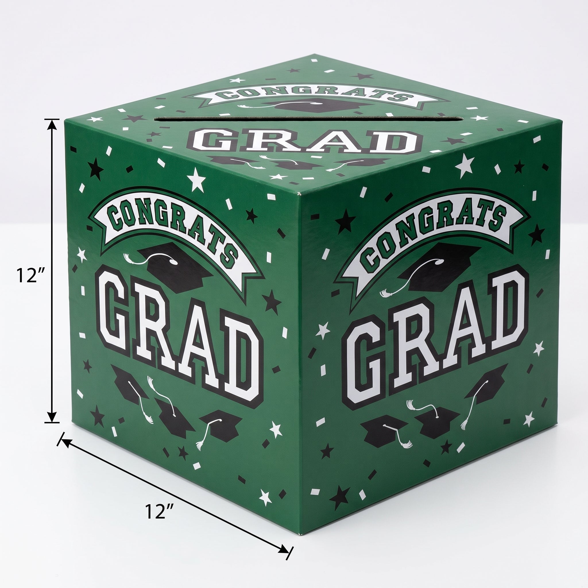 Green Graduation Cardholder Box