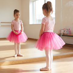 Bright Pink Child's Tutu for Costumes and Team Spirit
