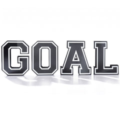 Soccer "GOAL" Centerpiece Board - 4 Pack