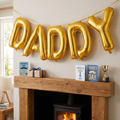 Gold Foil Letter "D" Balloon - Super Shape