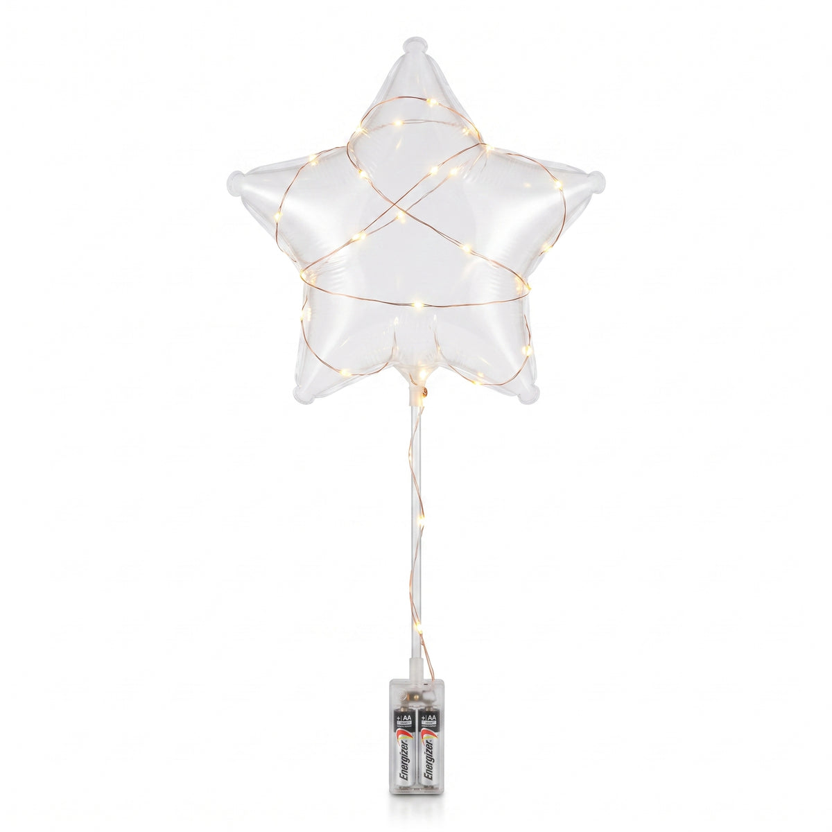 Clearz Air-Filled LED Star Balloon