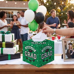 Green Graduation Cardholder Box