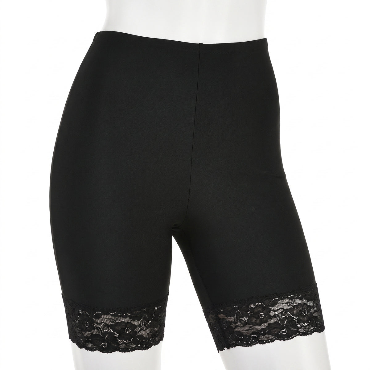 Halloween Lace-Trimmed Bike Shorts - Adult L/XL
