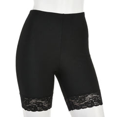 Halloween Lace-Trimmed Bike Shorts - Adult L/XL