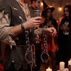Halloween Shackles on Chain Indoor/Outdoor Decor