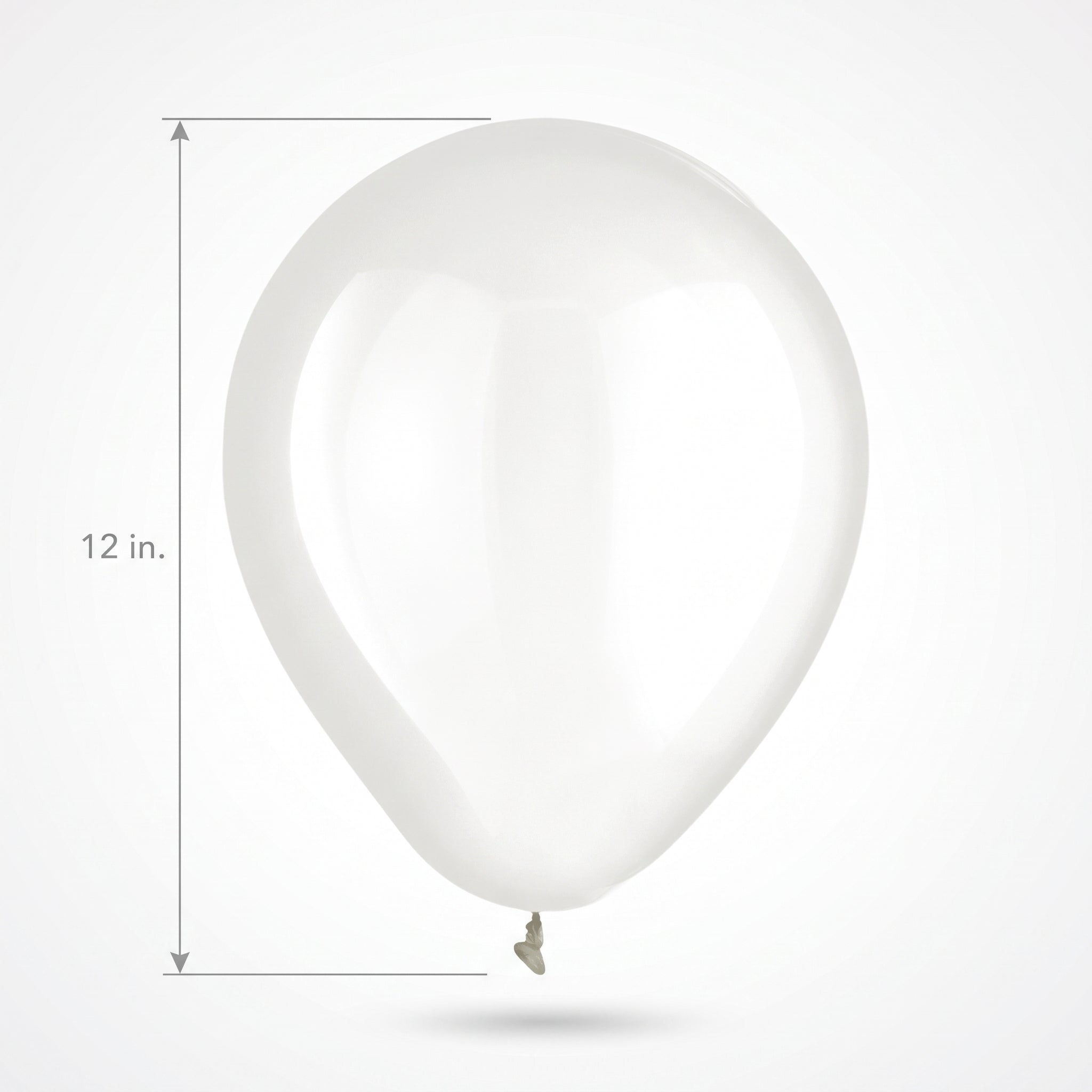 Clear Latex Balloons 12" - 72 Count