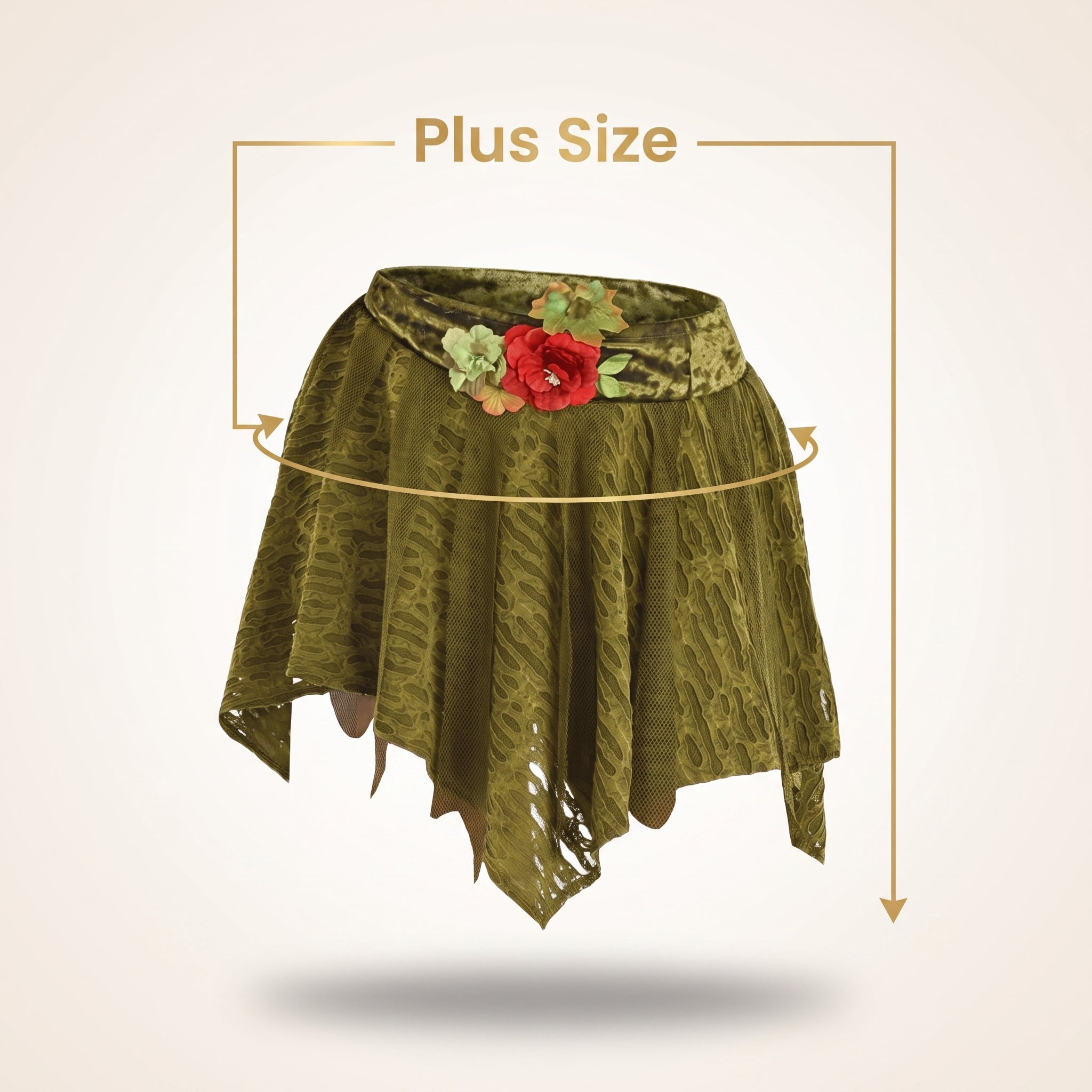 Enchanting Woodland Fairy Skirt - Adult Plus