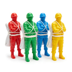Mega Fun Paratroopers - 8 Count, Assorted Colors