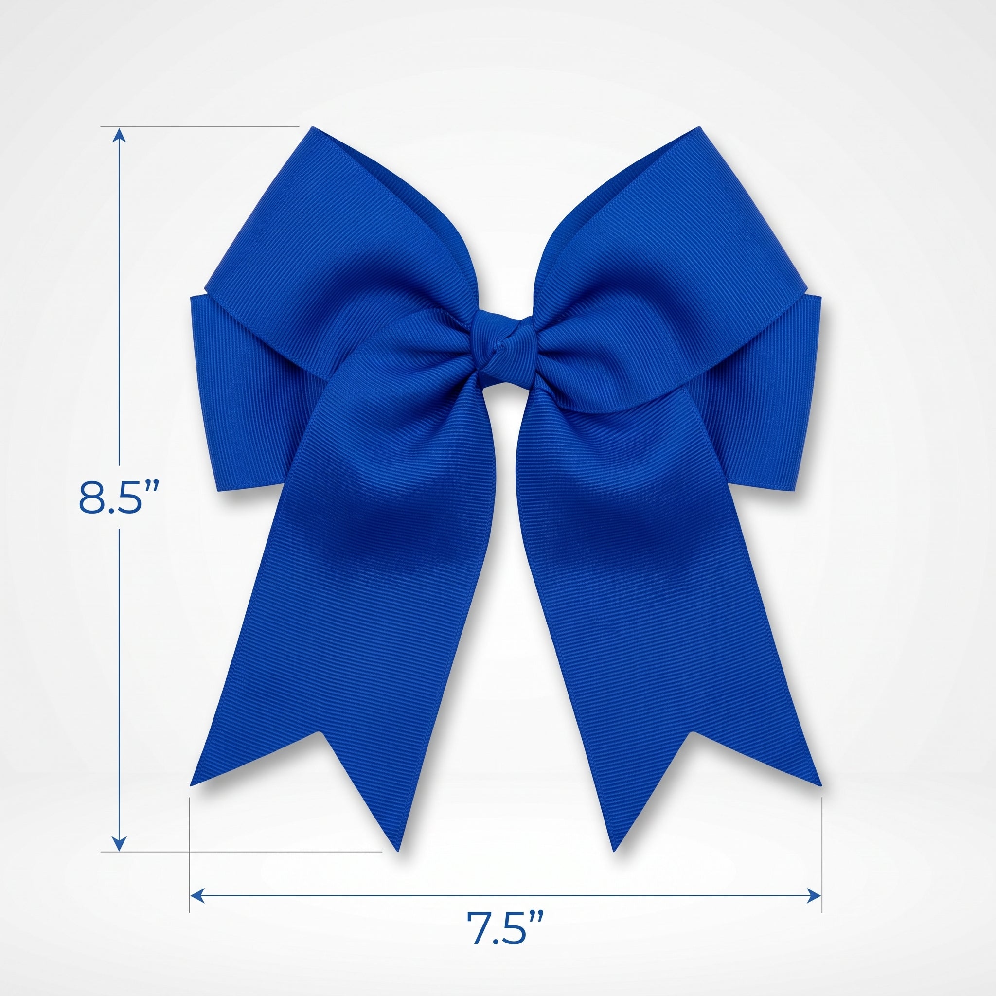 Oversized Royal Blue Bow Headband