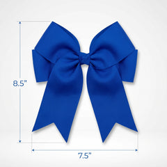 Oversized Royal Blue Bow Headband