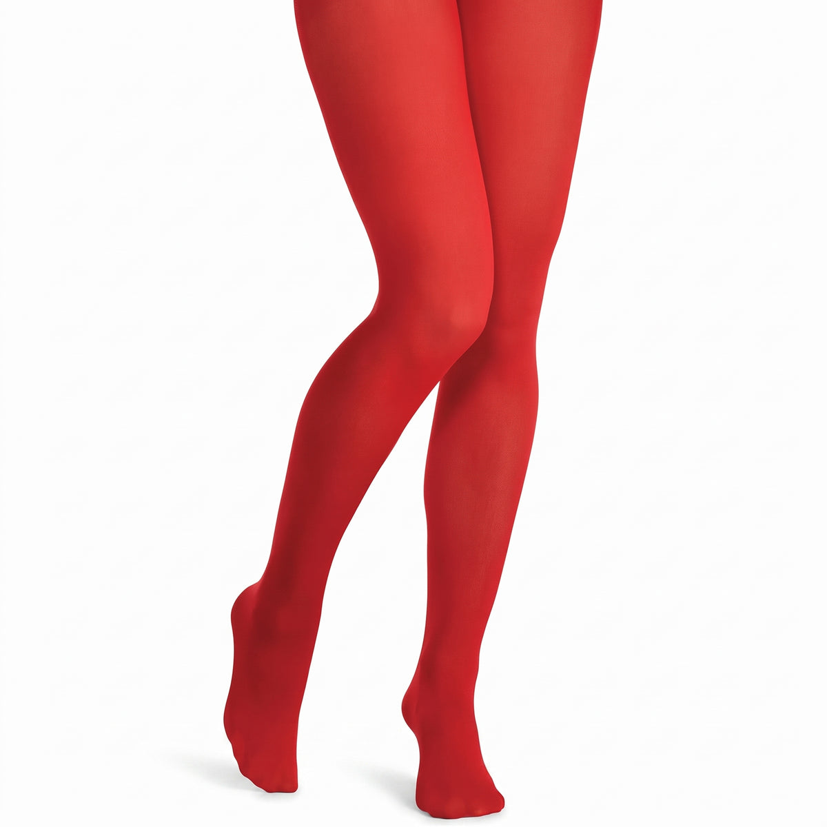 Spooky Red Halloween Tights - One Size