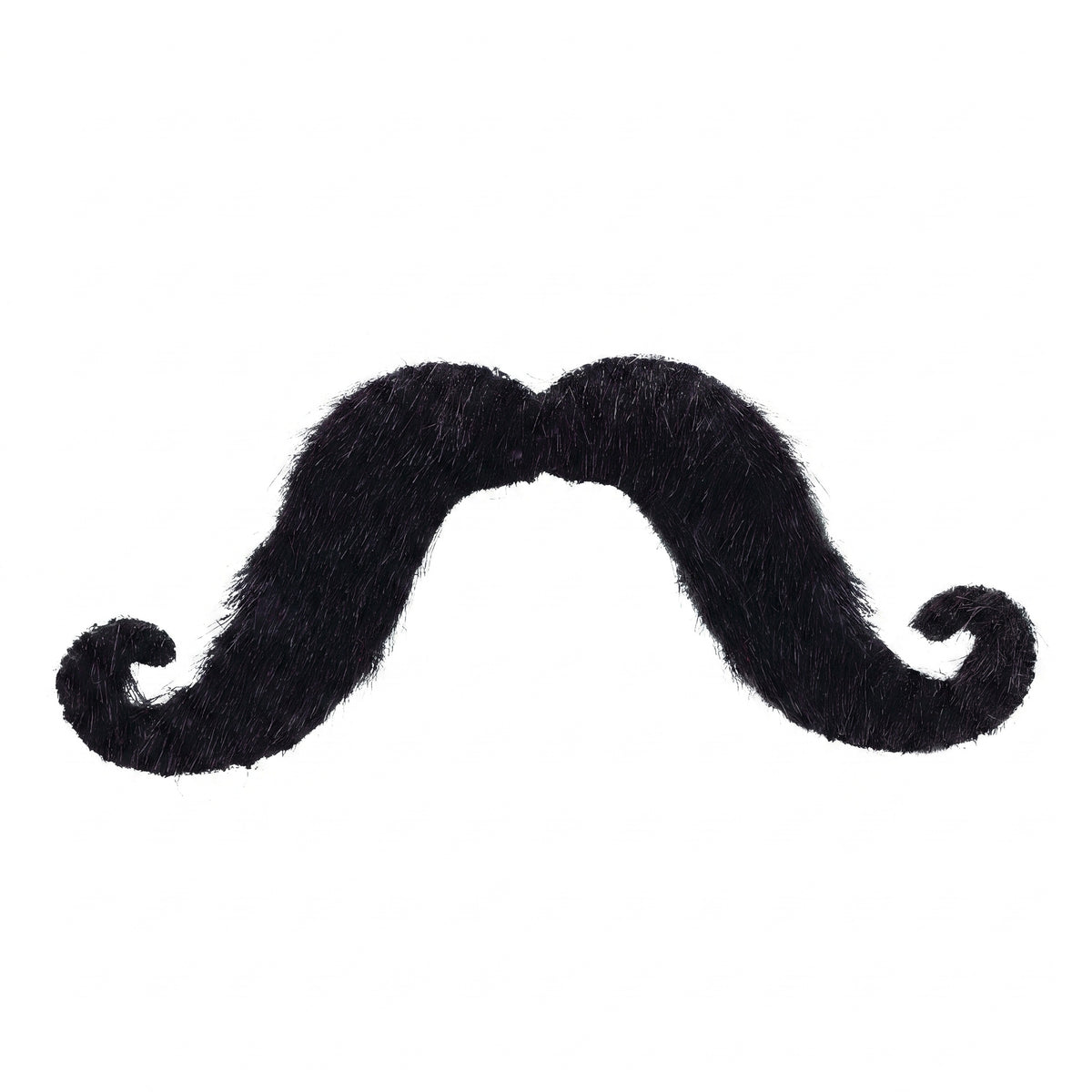 Self-Adhesive Black Handlebar Moustache – Costume Accessory