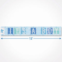 "It's A Boy" Baby Shower Banner