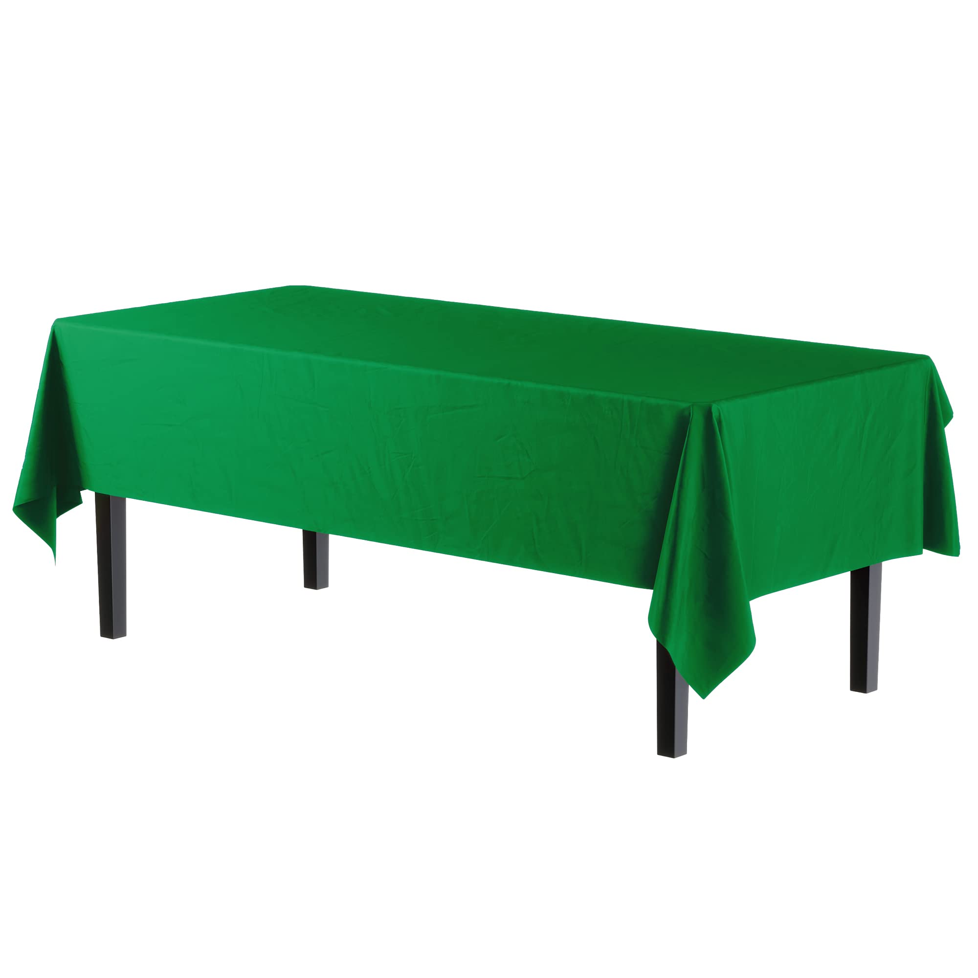 Emerald Green Table Covers | 12 Pack