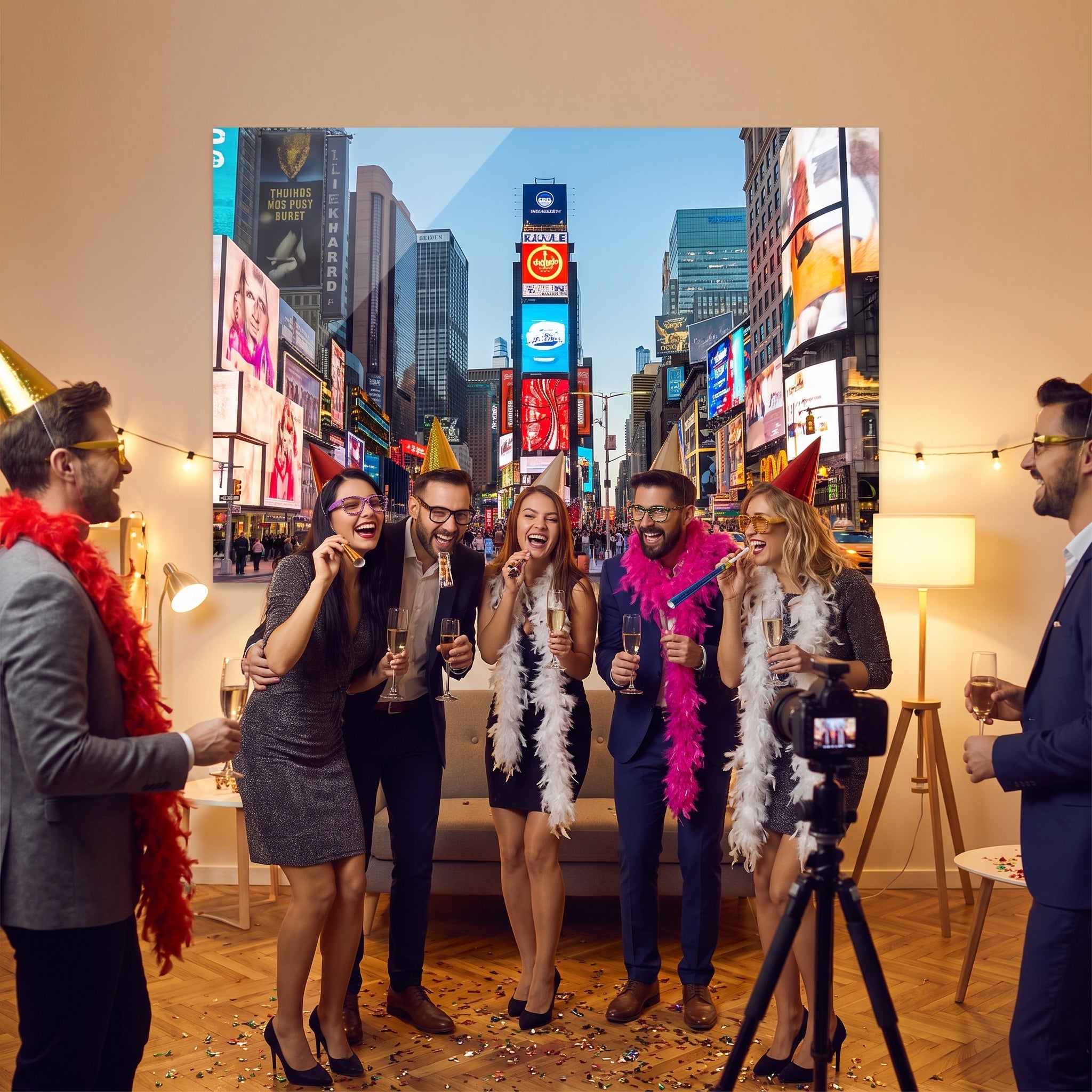 Times Square Deluxe New Year's Eve Scene Setter Kit