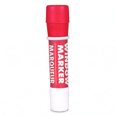 Vibrant Red Window Marker for Team Spirit