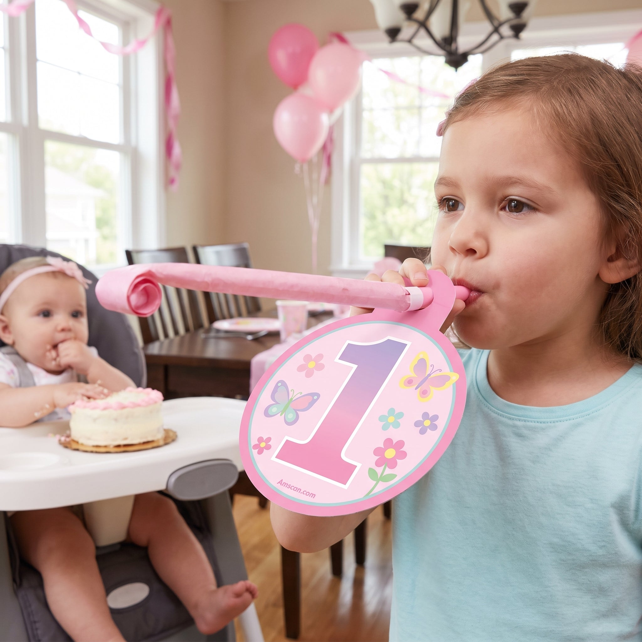 Butterfly Garden 1st Birthday Blowout Party Accessory