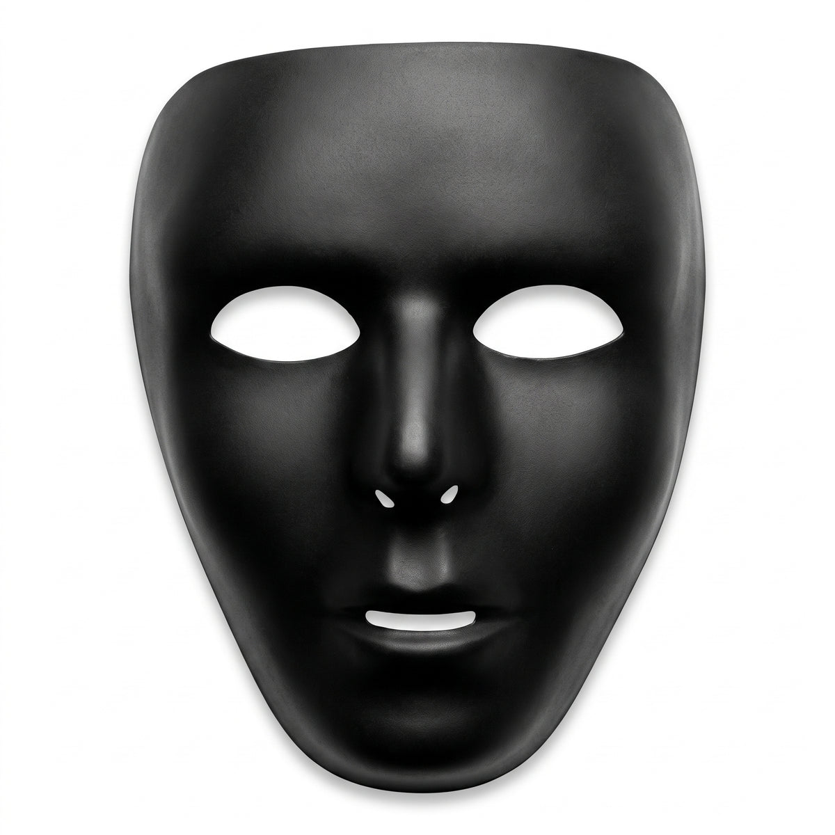 Classic Black Full Face Mask - Team Spirit Costume Accessory