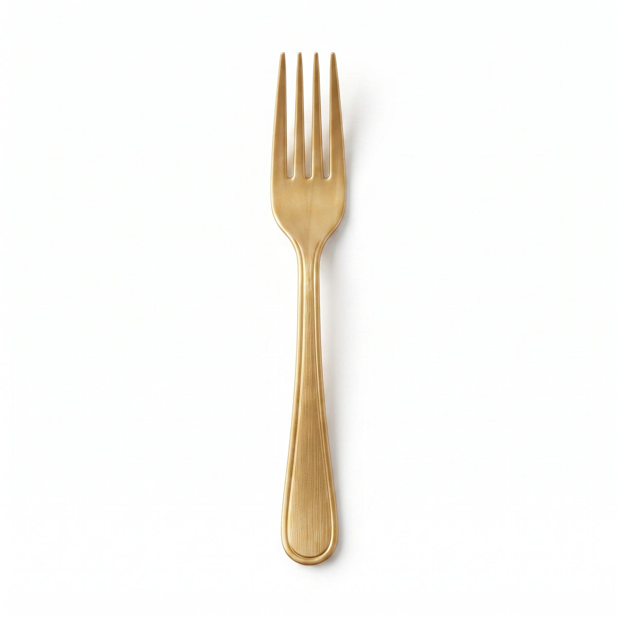 Gold Plastic Forks - 7.5 In. | 16 Count